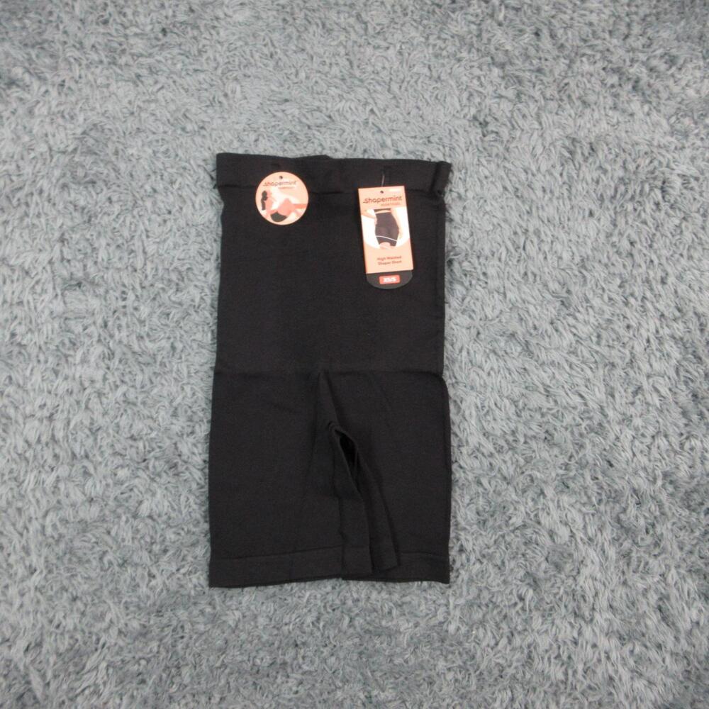 Shapermint Essentials All Day Shaper Shorts Womens Small Black High Waisted NWT